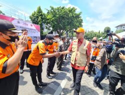 Senkom Mitra Polri Kota Semarang hadiri Undangan BPBD Dalam RangkaApel Kesiapsiagaan Menghadapi Ancaman Bencana
