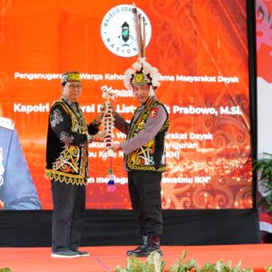 Polri dan Majelis Adat Dayak Nasional Sinergi Berkomitmen Kawal Pembangunan IKN