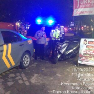 Cegah Kejahatan Jalanan di Malam Hari, Polrestro Tangerang Kota Sebar Puluhan Personil di Berbagai Titik