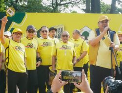 Ketua MPR RI Bamsoet di Acara Jalan Sehat Partai Golkar, Ajak Seluruh Elemen Bangsa Ciptakan Pesta Demokrasi Suka Cita, Bukan Demokrasi Air Mata