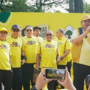 Ketua MPR RI Bamsoet di Acara Jalan Sehat Partai Golkar, Ajak Seluruh Elemen Bangsa Ciptakan Pesta Demokrasi Suka Cita, Bukan Demokrasi Air Mata