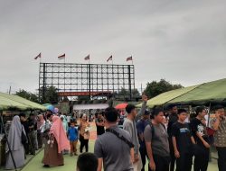 Danyonif 10 Marinir/SBY Gebyar Ribuan Masyarakat Kota Batam Ikuti HUT Ke – 8 di Markas Kesatrian Yonif 10 Marinir/SBY