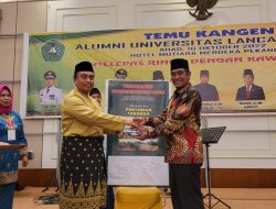 Ketua PWNU Riau KH.T.Rusli Ahmad,SE,MM Berikan Kata Sambutan Dalam Acara Peringatan 40 Tahun Unilak