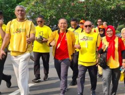 JALAN SEHAT MENYAMBUT HUT GOLKAR KE 58
