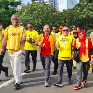 JALAN SEHAT MENYAMBUT HUT GOLKAR KE 58