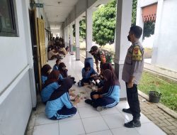 Akibat Banyaknya Tawuran Babinsa Koramil 13 Kedungwaringin Sosialisasikan Kenakalan Remaja