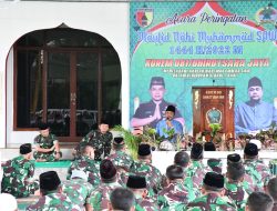 Teladani Akhlak Nabi Muhammad SAW Dalam Kehidupan Sehari-Hari, Pesan Danrem 081/DSJ Dalam Peringatan Maulid Nabi.