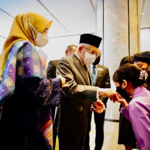 Sambutan Hangat Untuk Wapres Dari Anak Indonesia Di Singapura