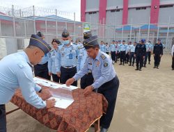 Rutan Kabanjahe Kemenkumham Sumut, Ikuti Ikrar Netralitas dan Penandatanganan Pakta Integritas