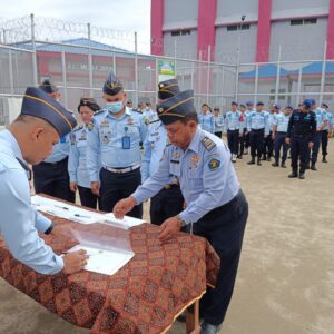 Rutan Kabanjahe Kemenkumham Sumut, Ikuti Ikrar Netralitas dan Penandatanganan Pakta Integritas