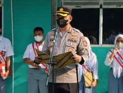 Kapolres Metro Tangerang Kota Pimpin apel dan deklarasi Anti Tawuran secara serentak di 33 Sekolah