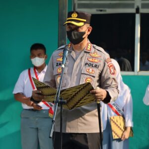 Kapolres Metro Tangerang Kota Pimpin apel dan deklarasi Anti Tawuran secara serentak di 33 Sekolah