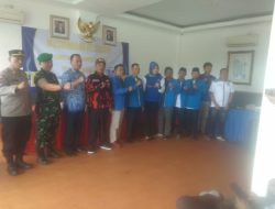 Danramil 0622-04/Cikidang Kapten Inf Budi HP Hadiri Pembukaan Muscam KNPI Kecamatan Cikidang