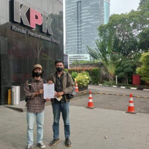 Datangi KPK, GEMPAR Laporkan Dugaan Monopoli Proyek KMP Di Dinas PUPR Kabupaten Bogor