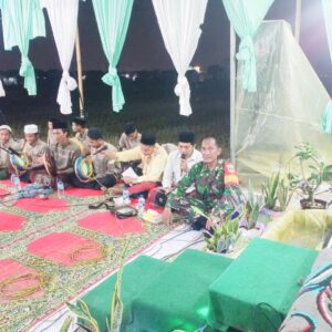 Peringatan Maulid Nabi Muhammad SAW Jadi Ajang Komsos Silaturahmi Bersama Warga Desa Satria Mekar