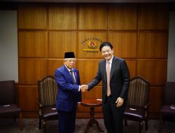 Bertemu Wakil PM Singapura, Wapres Bahas Penguatan Kerjasama Ekonomi Kedua Negara