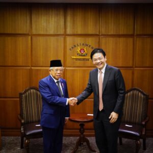 Bertemu Wakil PM Singapura, Wapres Bahas Penguatan Kerjasama Ekonomi Kedua Negara