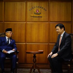 KUNJUNGAN KERJA WAPRES KE SINGAPURA: PERTEMUAN DENGAN WAKIL PERDANAMENTERI SINGAPURA DAN DIALOG DENGAN DIASPORA INDONESIA