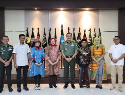Pangdam XII/Tpr Terima Kunjungan Silaturahmi DPW IPI Kalbar