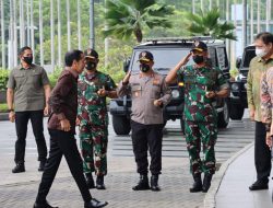 Dandim 0510/Trs Pimpin Apel Pengamanan Kunker Presiden RI