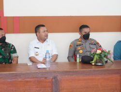 Kapolres Melawi AKBP Sigit Eliyanto Nurharjanto,S.I.K.,Turun Langsung Memantau Pelaksanaan Pilkades di 3 Desa Berbeda