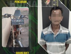 Polisi Berhasil Ringkus Seorang Pencuri Sepeda Motor di Mess PT. GAN 3 Sungai Ambawang