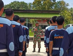 Pegawai Rutan Mempawah Terima Pembekalan Bela Negara dan Pelatihan PBB