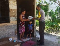 Akp Inayatun Nurhasanah, S.H.,Polsek Singkawang Selatan Berikan Bantuan Kepada Masyarakat