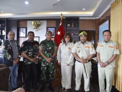 Pangdam Kasuari Terima Audiensi Ketua Umum PPM