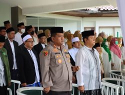 Kapolres Bogor Hadiri Upacara Peringatan Hari Santri Nasional di Lapangan Beriman Kabupaten Bogor