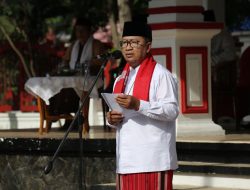 Kapolres Cianjur Menghadiri Upacara Peringatan Hari Santri Nasional Tingkat Kabupaten Cianjur