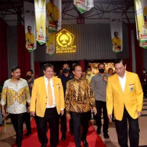 Presiden Jokowi Hadiri Puncak Peringatan HUT ke-58 Partai Golkar