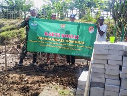 Mengegerkan Selain Rutilahu dan Pengecoran jalan TMMD ke 115 Bangun 8 Titik Jambanisasi di Desa Kertajaya
