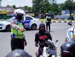 Satlantas Polres Bogor Tindak Pelanggar Lalu Lintas dengan Penindakan Humanis dan Religi