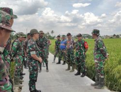 TMMD ke 115 Desa Kertajaya di Tinjau Langsung oleh Waaster Kodamjaya Jayakarta