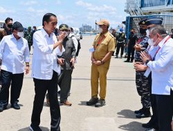 Kunjungi IKN, Presiden Gunakan Jalur Laut