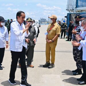 Kunjungi IKN, Presiden Gunakan Jalur Laut