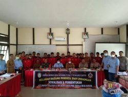 Kapolsek Kuala Behe Hadiri Sosialisasi Dan Pembentukan Kelompok Tani Peduli Api CSR PT.PAS