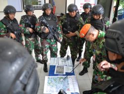 Lanud Iswahjudi Gelar Latihan Pertahanan Pangkalan dan Penanggulangan Huru-Hara