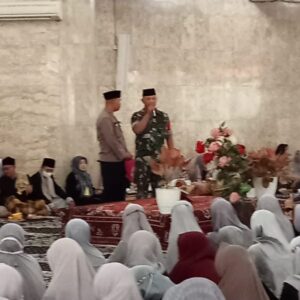 Melalui Kegiatan Maulid Nabi Muhammad Babinsa Berpesan Ajaran Rasulullah Agar Hidup Rukun Dan Saling Membantu