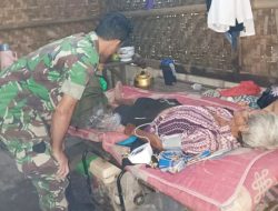 Wujud Kepedulian Babinsa Koramil 12 Serangbaru Terhadap Lansia