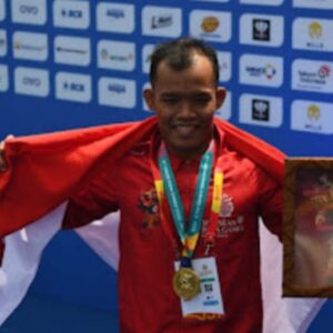 Aris Wibawa Berhasil Menyumbangkan Medali Emas Pertama Bagi Indonesia