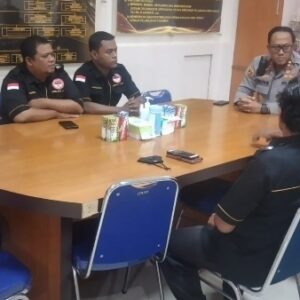 Jalin Sinergitas FPII Korwil Langsa Konsolidasi Dengan Kapolres