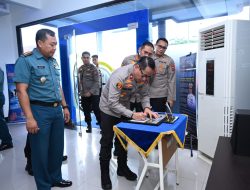 Perkuat Sinergitas, Brigjen Pol Andi Rian Silaturahmi ke Danlanal Banjarmasin