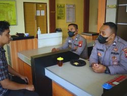 Berantas Pungutan Liar, Personel Polres Kayong Utara Berikan Imbauan