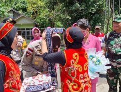 Kunjungan Kerja Kapolres Kubu Raya Bersama Ketua Bhayangkari di Polsek Batu Ampar Dalam Rangka Apel Kesiapsiagaan Tanggap Bencana