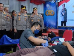 Gelar Bakti Kesehatan Donor Darah, Ini kata Kapolda Kalsel