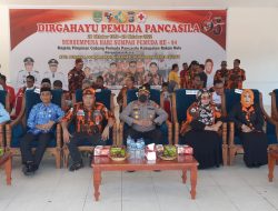 Momen Sumpah Pemuda Ke- 94 Tahun 2022, Syahmadi Malau Pimpin Apel HUT Pemuda Pancasila Ke- 63 Tingkat Rohul