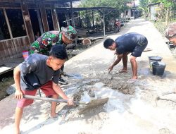 PAK BABINSA YANG SELALU DIHORMATI OLEH PEMUDA DESANYA