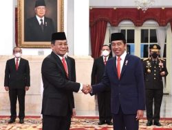 Presiden Jokowi Saksikan Pengucapan Janji Johanis Tanak sebagai Wakil Ketua KPK